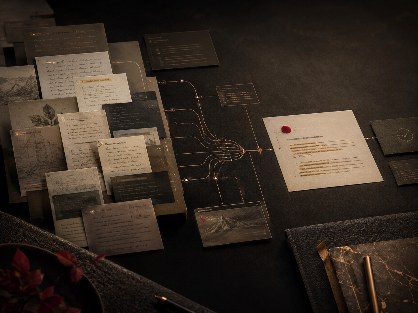 Document-Grounded Assistant — archival documents wired into a single retrieval flow